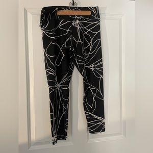 DKNY Sport Leggings Black/White XL